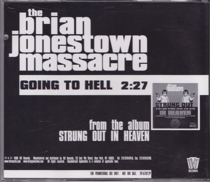 THE BRIAN JONESTOWN MASSACRE / ブライアン・ジョーンズタウン・マサカー / GOING TO HELL /US盤/中古CD！50742_画像2
