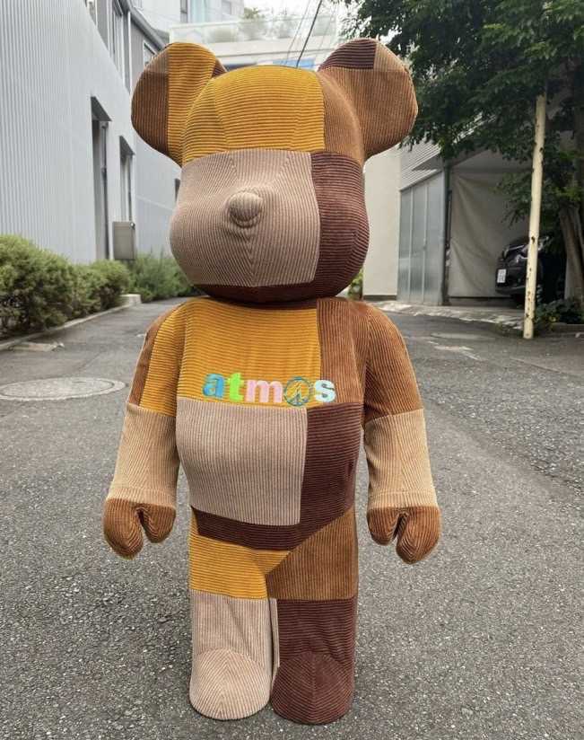 MEDICOM TOY BE@RBRICK atmos X Sean Wotherspoon 1000% 21FA-Smeti com toy Bearbrick a Tomos Sean weather spoon 1000%