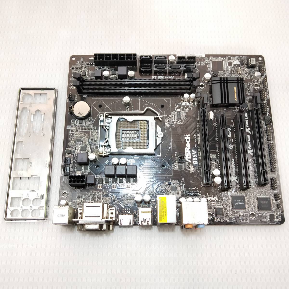 春のコレクション BIOS確認のみ ASROCK B85M マザーボード LGA1150