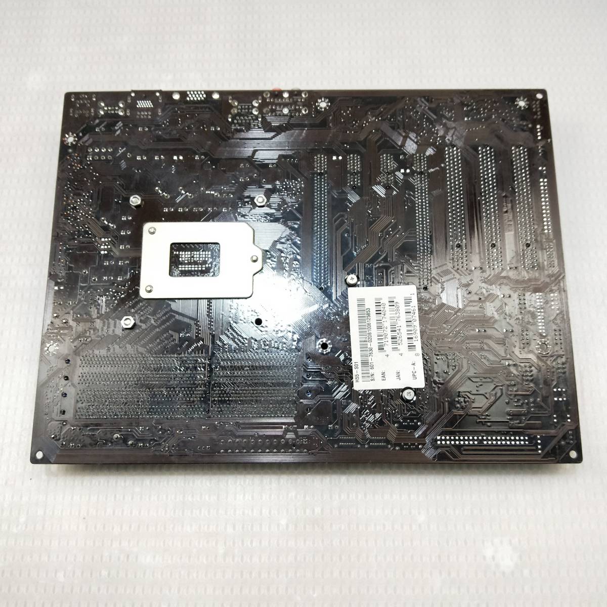 【中古パーツ】BIOS確認のみ、　MSI H55-S01 マザーボード　LGA1156 ■MB885_画像2