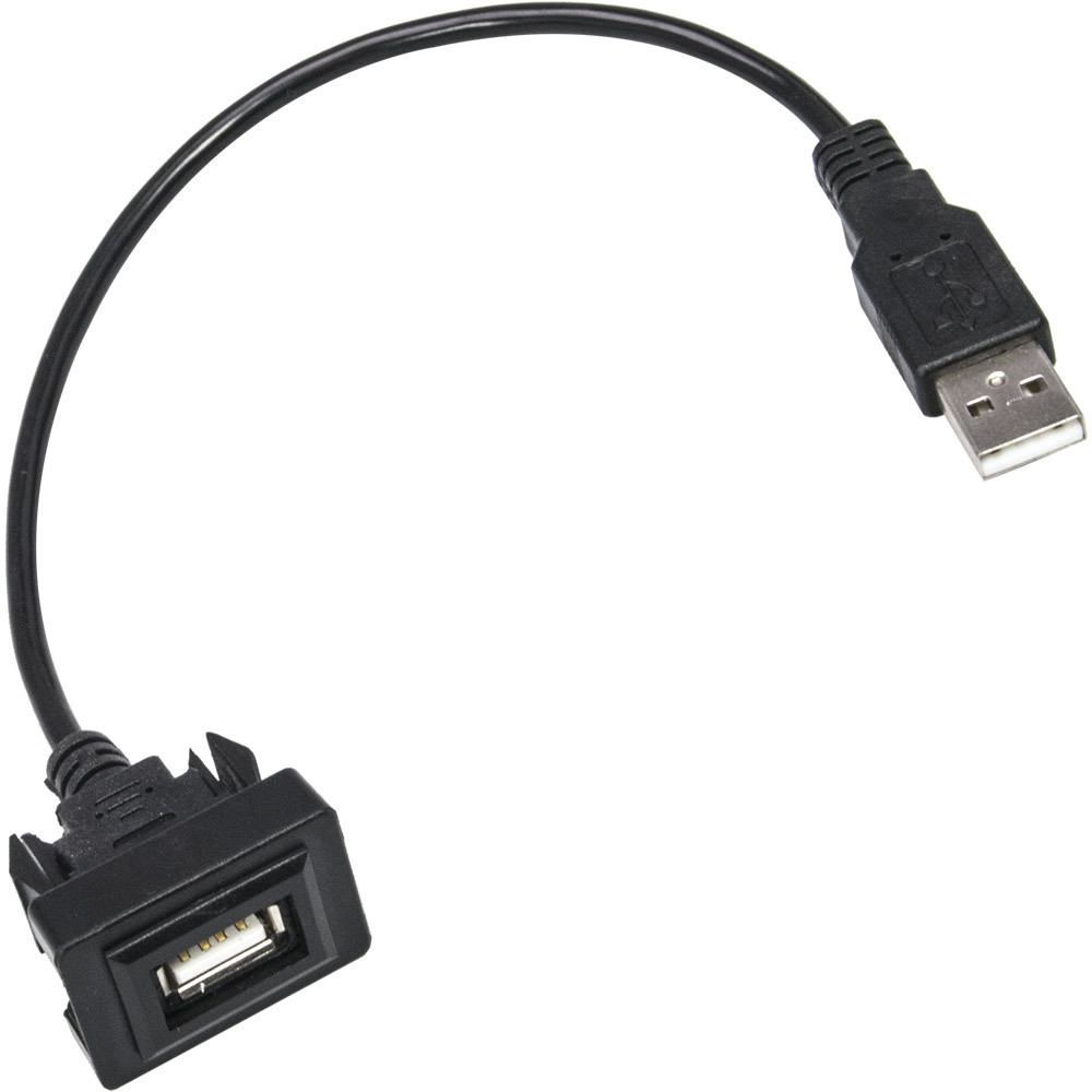 品番U04 トヨタA 120系 ラクティス [H22.11-] USB カーナビ 接続通信パネル 最大2.1A_画像1