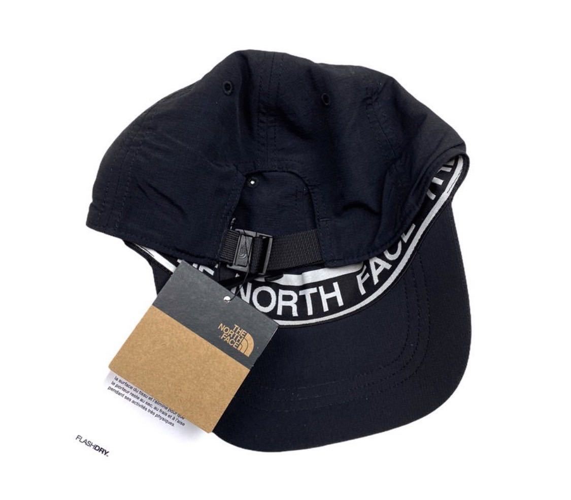 ノースフェイス ホライゾン 帽子 キャップ 柔らか ナイロン NF00CF7W ロゴ ブラック L/XLサイズ 刺繍ロゴ THE NORTH FACE HORIZON HAT 新品