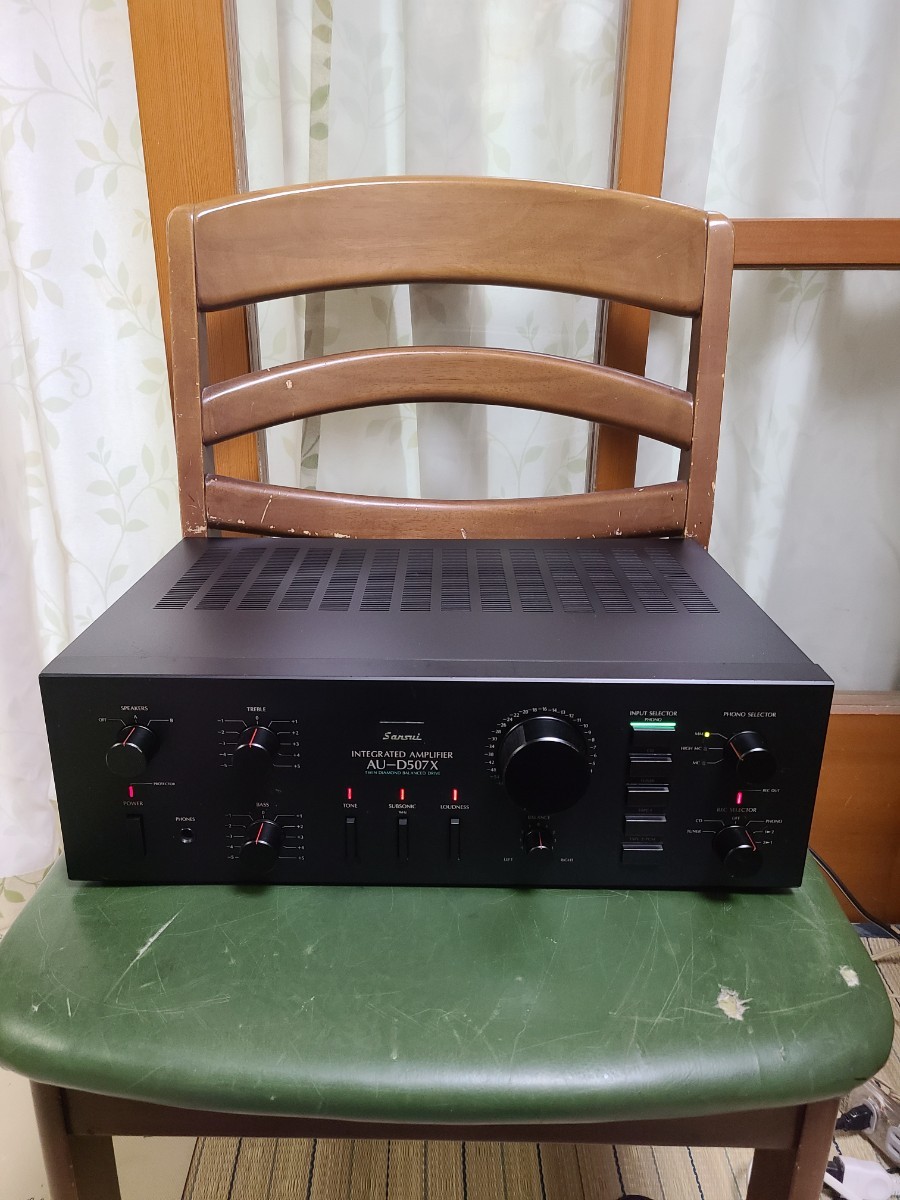 山水 SANSUI プリメインアンプ AU-D507X 取寄 家電・スマホ・カメラ