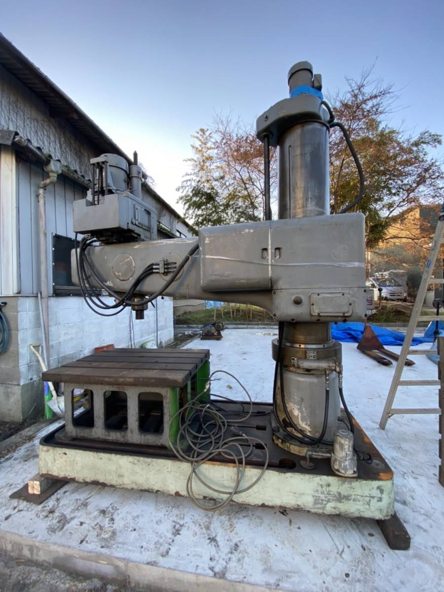  Ogawa ironworking radial drill press large HOR-1500 drilling processing warehouse one-side attaching one . cheap sale * Shimane departure * other great number machine have 