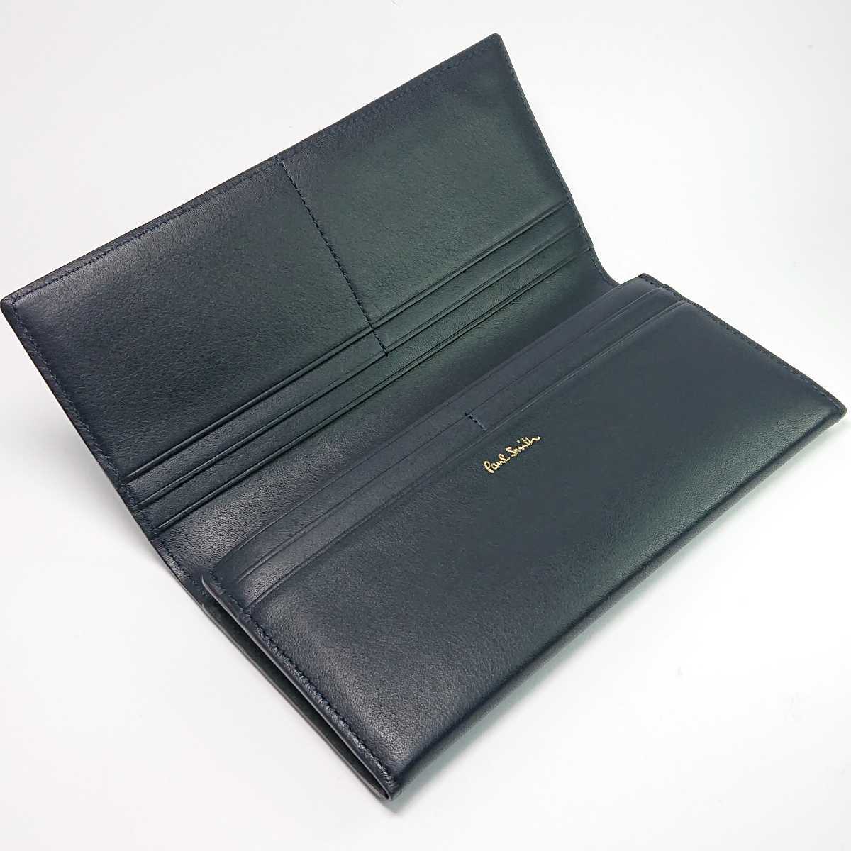 新品未使用】ポールスミス 長財布033 ネイビー | www