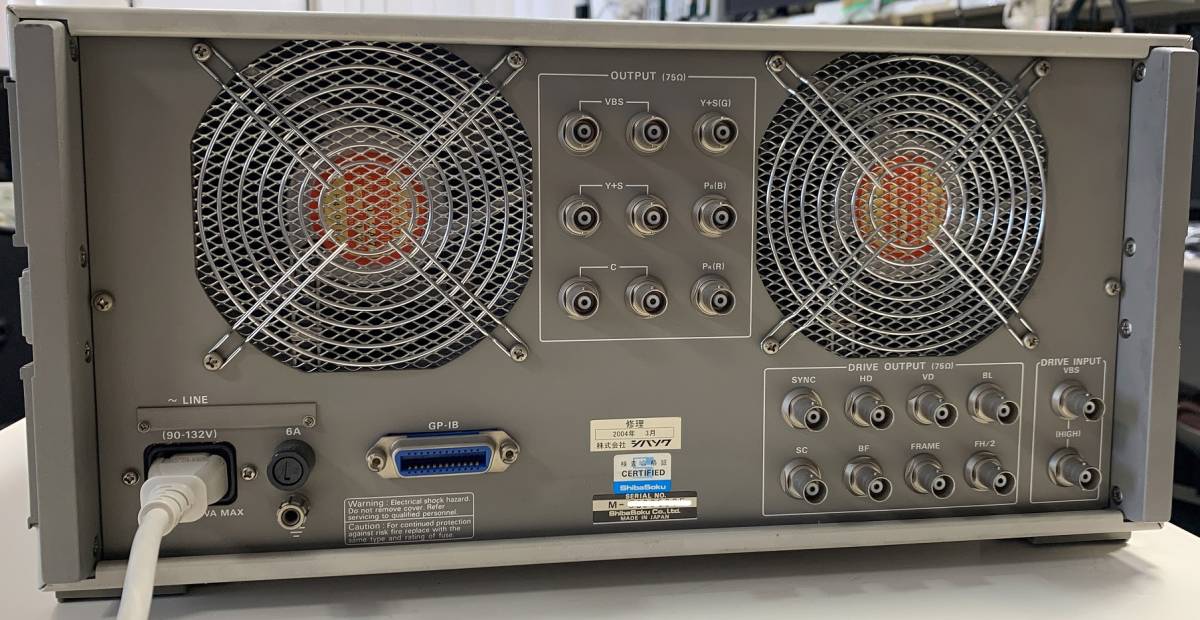 ShibaSoku シバソク シグナルジェネレーター/テスト信号発生器 ShibaSoku シバソク シグナルジェネレーター/テスト信号発生器