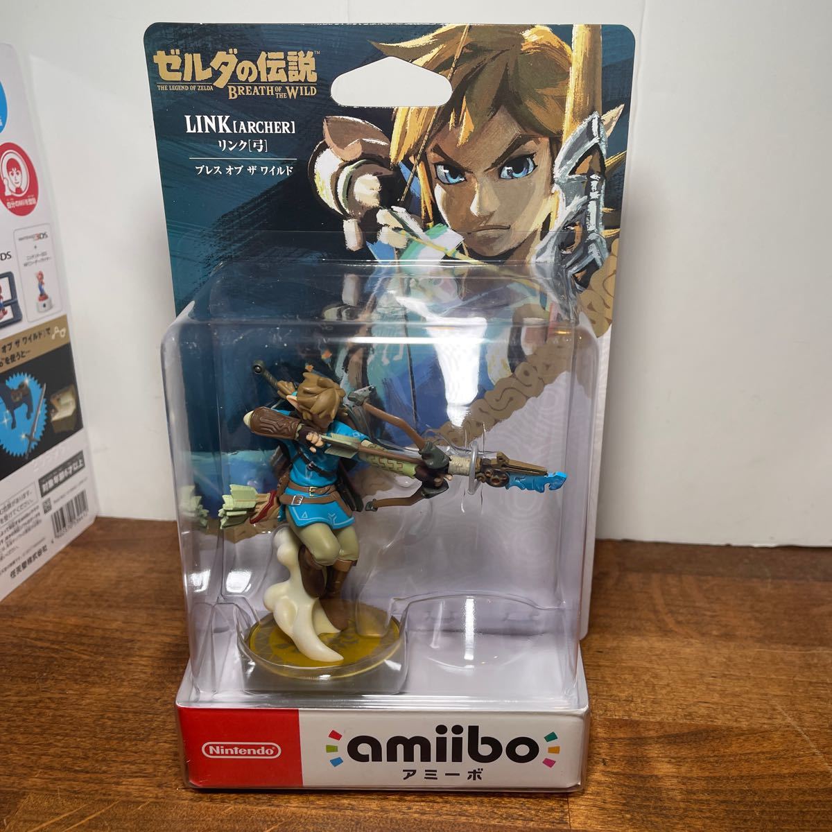 未開封 ガーディアン 騎乗リンク 弓リンク ゼルダ姫 amiibo アミーボ ゼルダの伝説 ブレスオブザワイルド