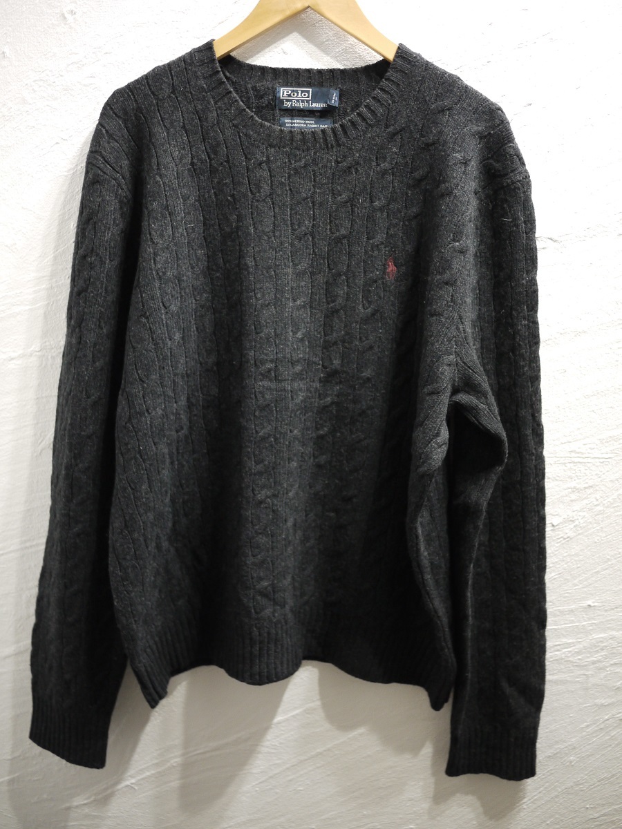 ポロラルフローレン クルーネックニット セーター Polo by Ralph Lauren Crew Neck knit 5377
