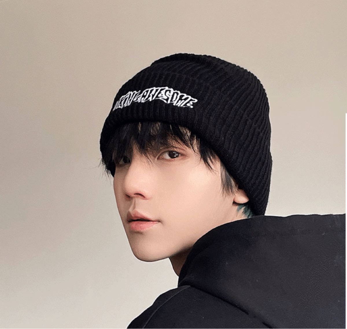 Fuking Awesome ファッキンオーサム ニット帽 ビーニー ブラック Fuking Awesome ファッキンオーサム ニット帽 ビーニー ブラック