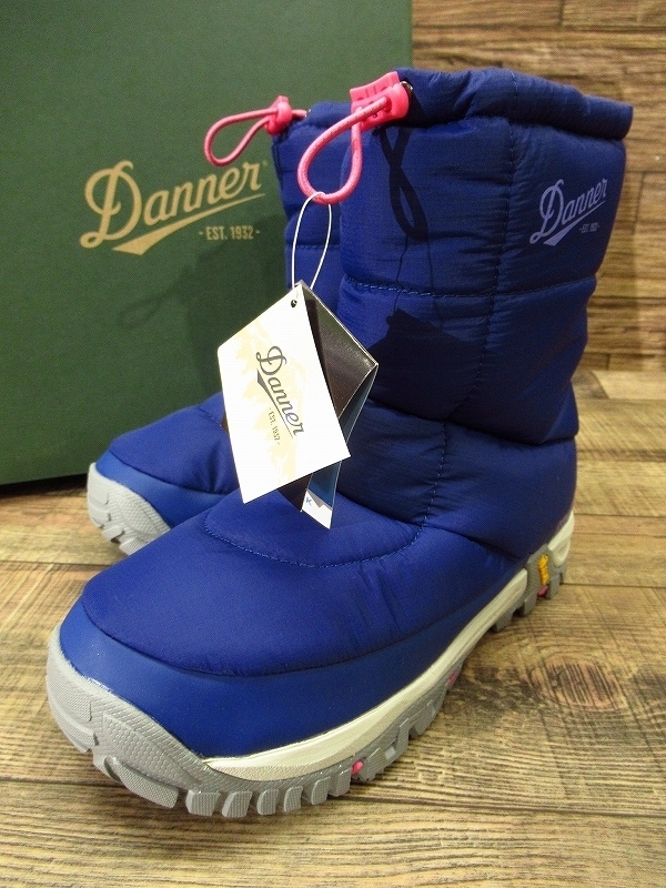 送料無料 新品 Danner ダナー D120024 FREDDO B200 フレッド 防水 保温 シンサレート ウィンター スノー ブーツ NAVY/PINK 25.0 ⑤_画像2