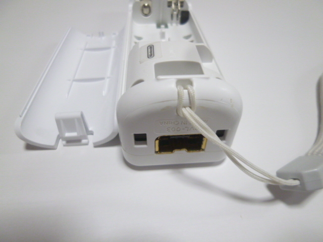HRS063《送料無料 即日発送 動作確認済》Wii リモコン　ハンドル　ストラップ　任天堂　純正　RVL-003　コントローラ　コントローラー