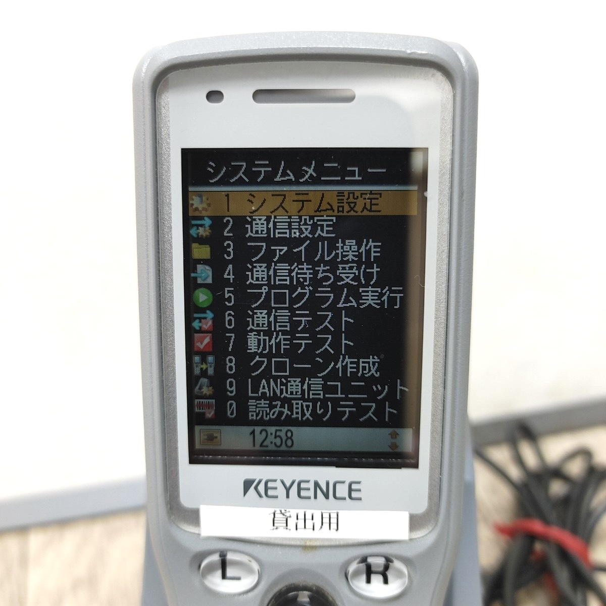 KEYENCE キーエンス 小型 ハンディターミナル BT-1000 OP-87722