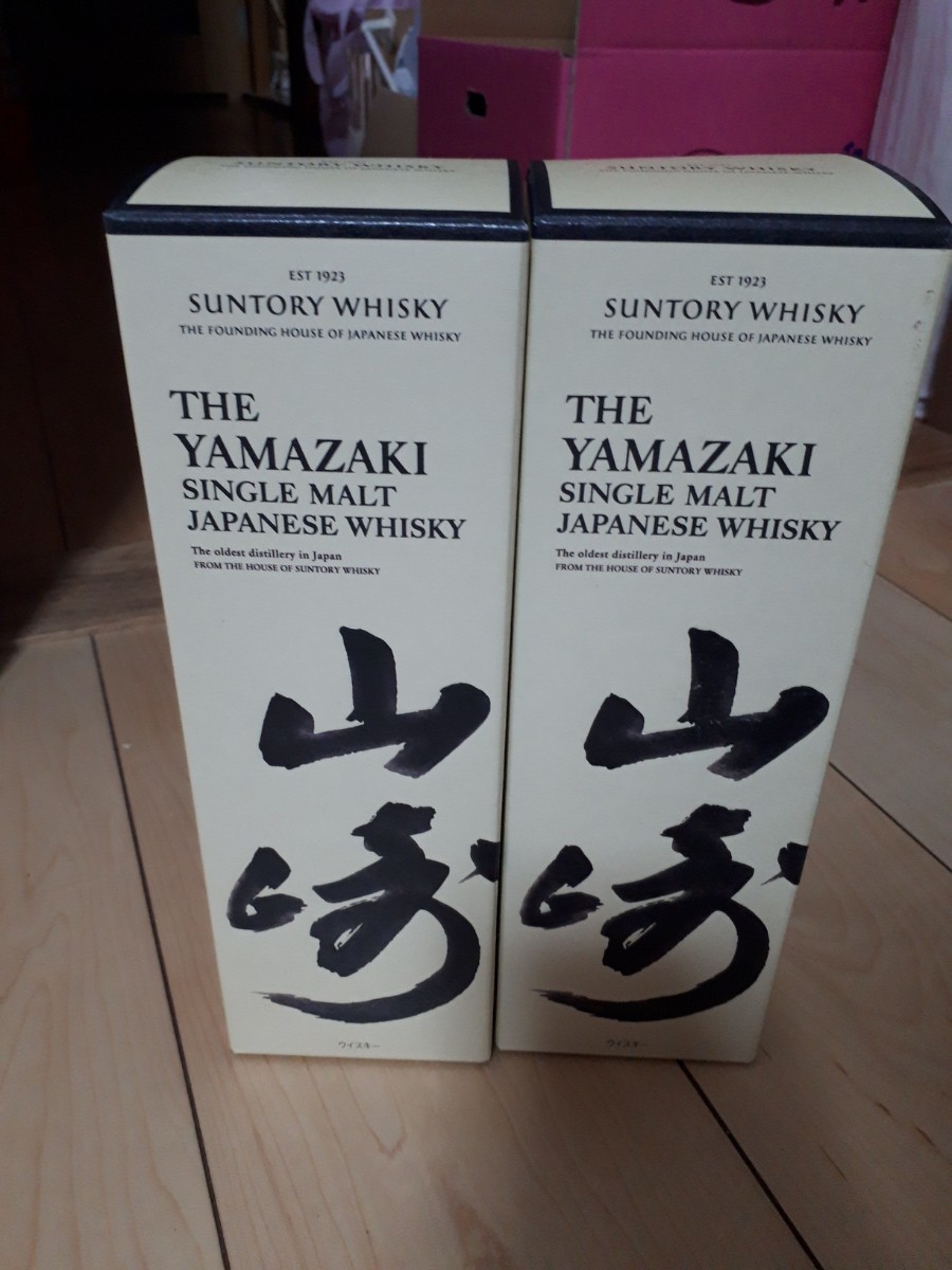ウイスキー山崎　シングルモルト700×２ サントリー山崎12年 山崎12年 ピュアモルトウイスキー