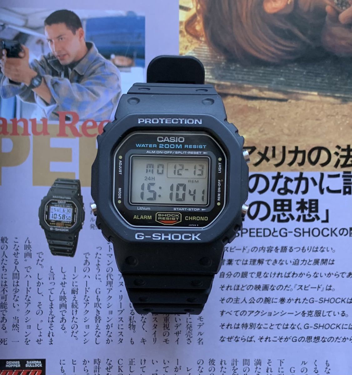 CASIO G-SHOCK DW-5600C-1V 691 スピード/スクリューバック/鏡面仕上げ