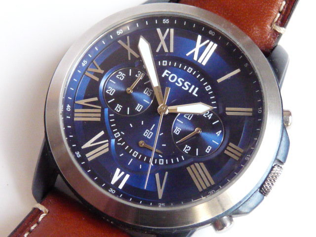 フォッシル FOSSIL クロノグラフ GRANT メンズ腕時計 クオーツ