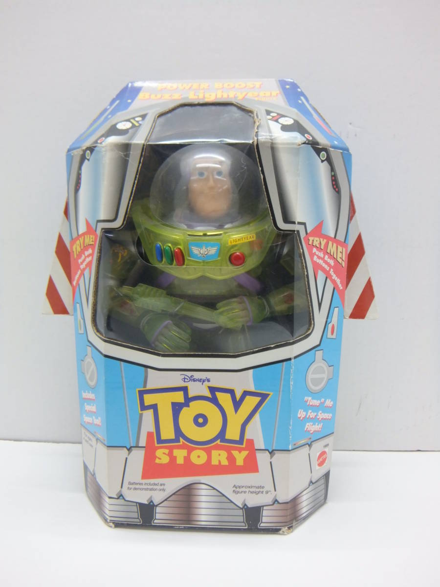 ◇2002・トイ・ストーリー パワーブースト バズ・ライトイヤー トーキングフィギュア 当時物 希少 激レア品 未開封品