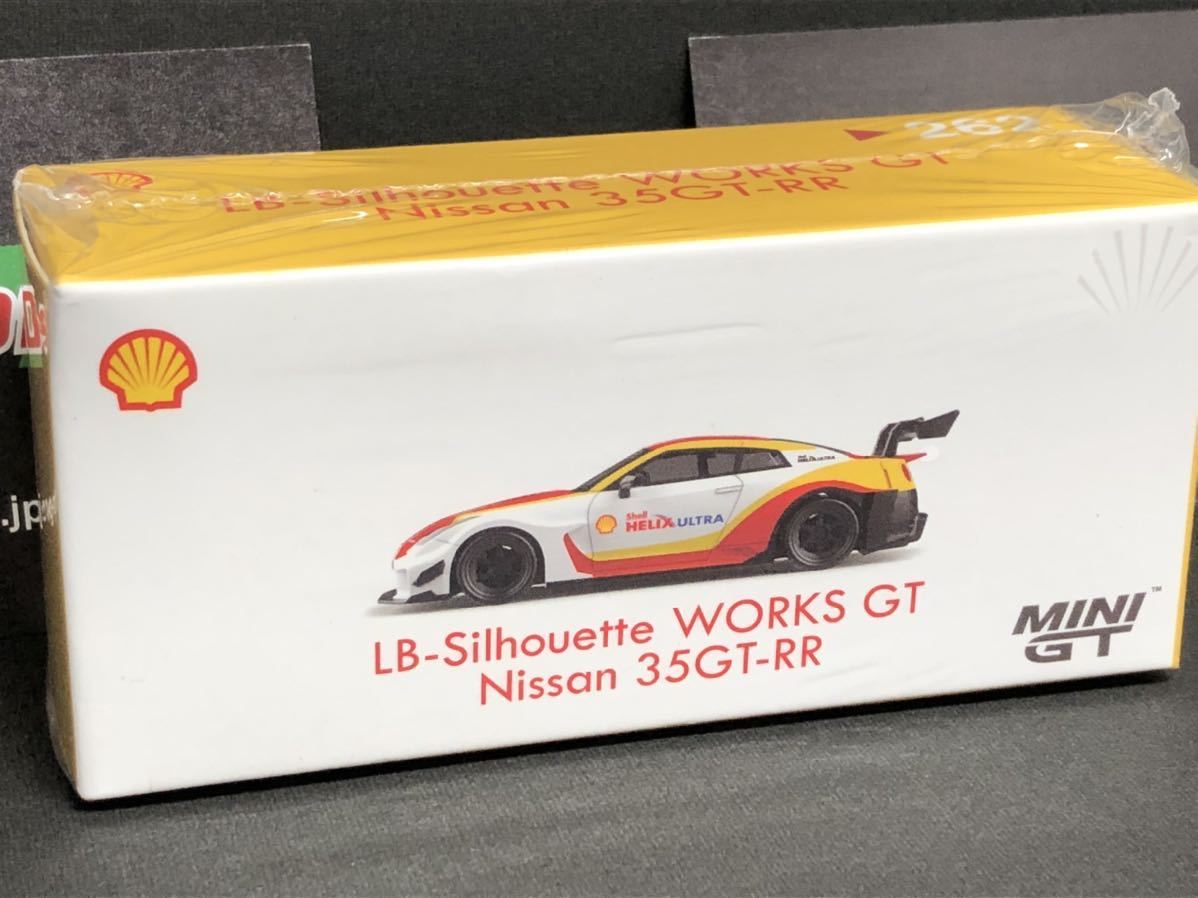 国内在庫品 MINI GT 1/64 LBシルエット ワークス GT 日産 35 GT-RR