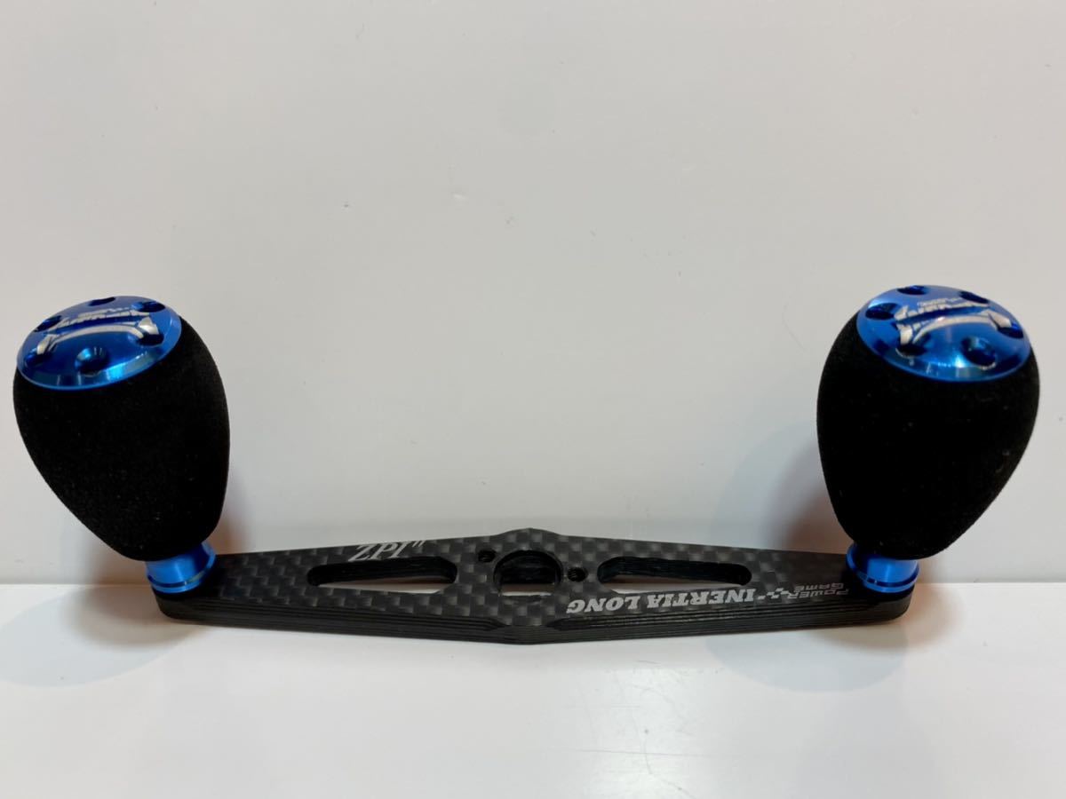 即納】 カーボンハンドル イナーシャ ZPI バレルシェイプノブ ブルー ダイワ 102mm - その他 即納】 カーボンハンドル イナーシャ ZPI バレルシェイプノブ ブルー ダイワ 102mm - その他