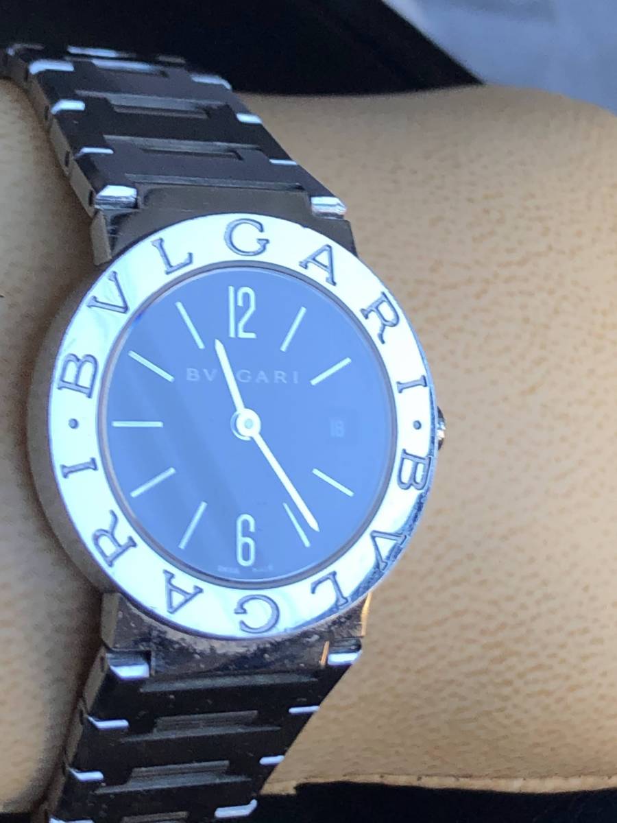 新作モデルBVLGARI ブルガリ SS 腕時計 ブルガリブルガリ ステンレススチール BB26SS シルバー ブラック 電池交換済 作動確認済 中古 BVLGARI  腕時計、アクセサリー ファッション￥25,720-www.firefreeze.com