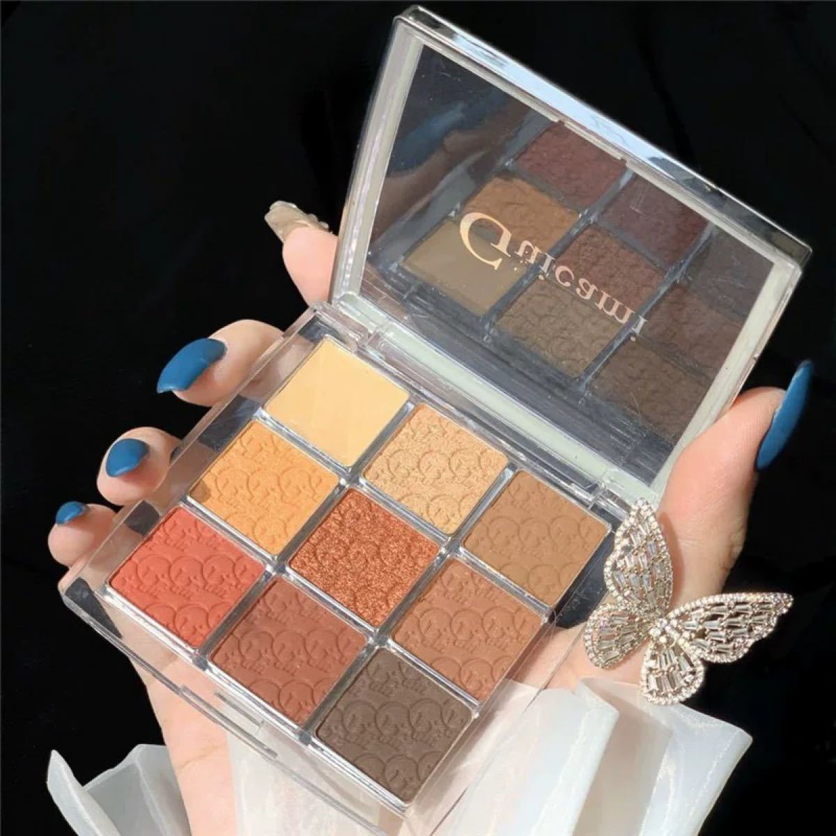 Paypayフリマ Guicamiアイシャドウパレット韓国中国メイク新品高級感9色アイシャドウパレットグリッターラメ海外コスメ人気オレンジブラウン Paypayフリマ Guicamiアイシャドウパレット韓国中国メイク新品高級感9色アイシャドウパレットグリッターラメ海外コスメ人気オレンジブラウン