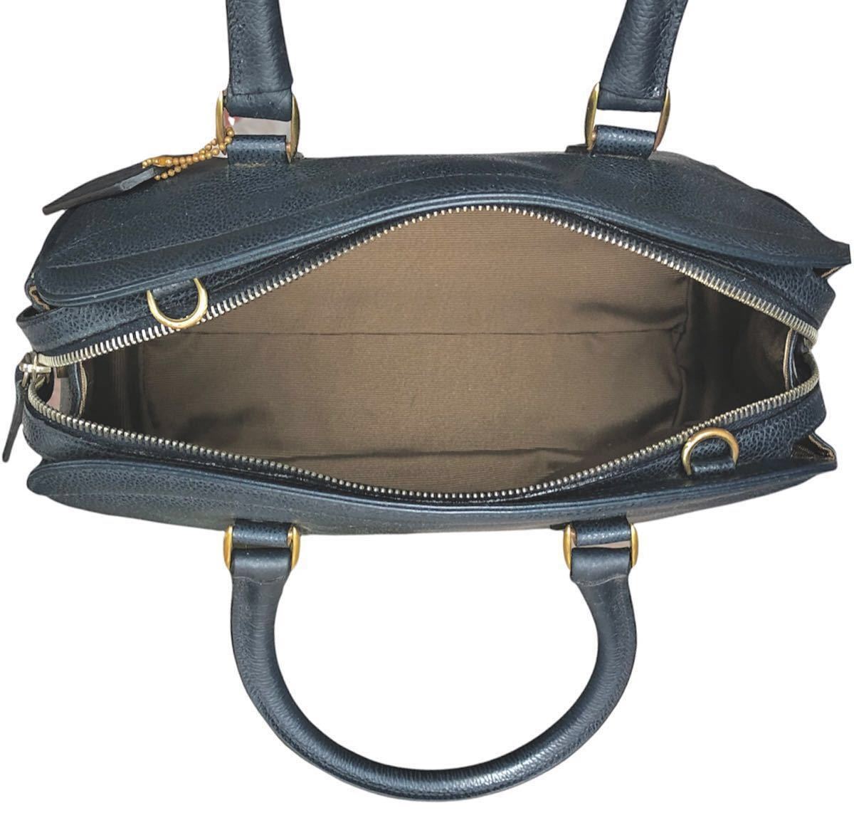 オールドコーチ OlD COACH ネイビー ミニボストン 2way オールドコーチ OlD COACH ネイビー ミニボストン 2way