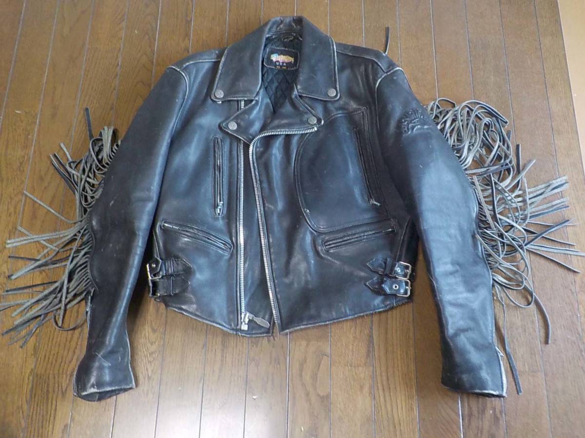 EasyRiders イージーライダース フリンジ ダブルライダースジャケット