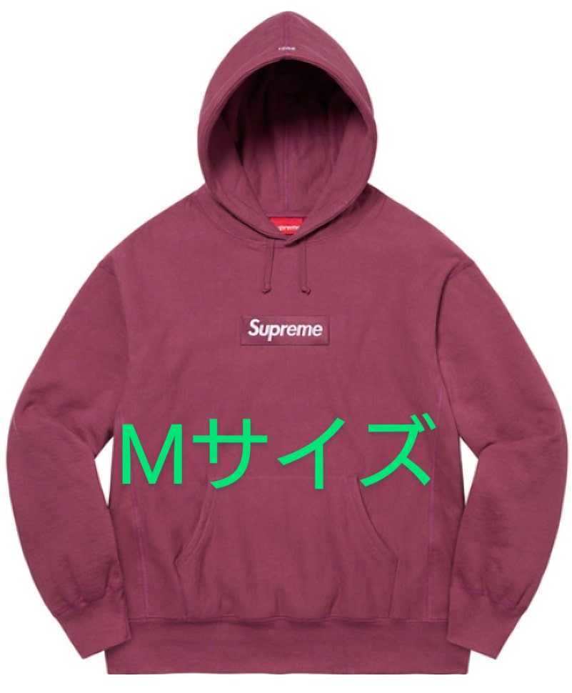 Supreme Box Logo Hooded Sweatshirt M メンズファッション トップス