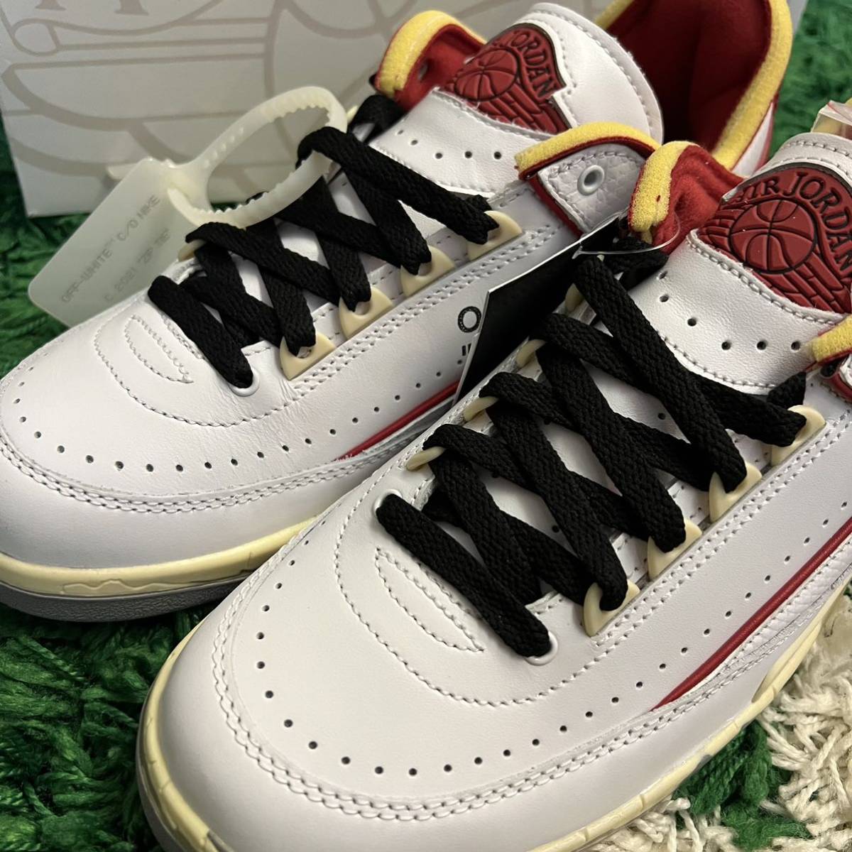 NIKE AJ2 Low x Off-White 25.5cm | www.jarussi.com.br