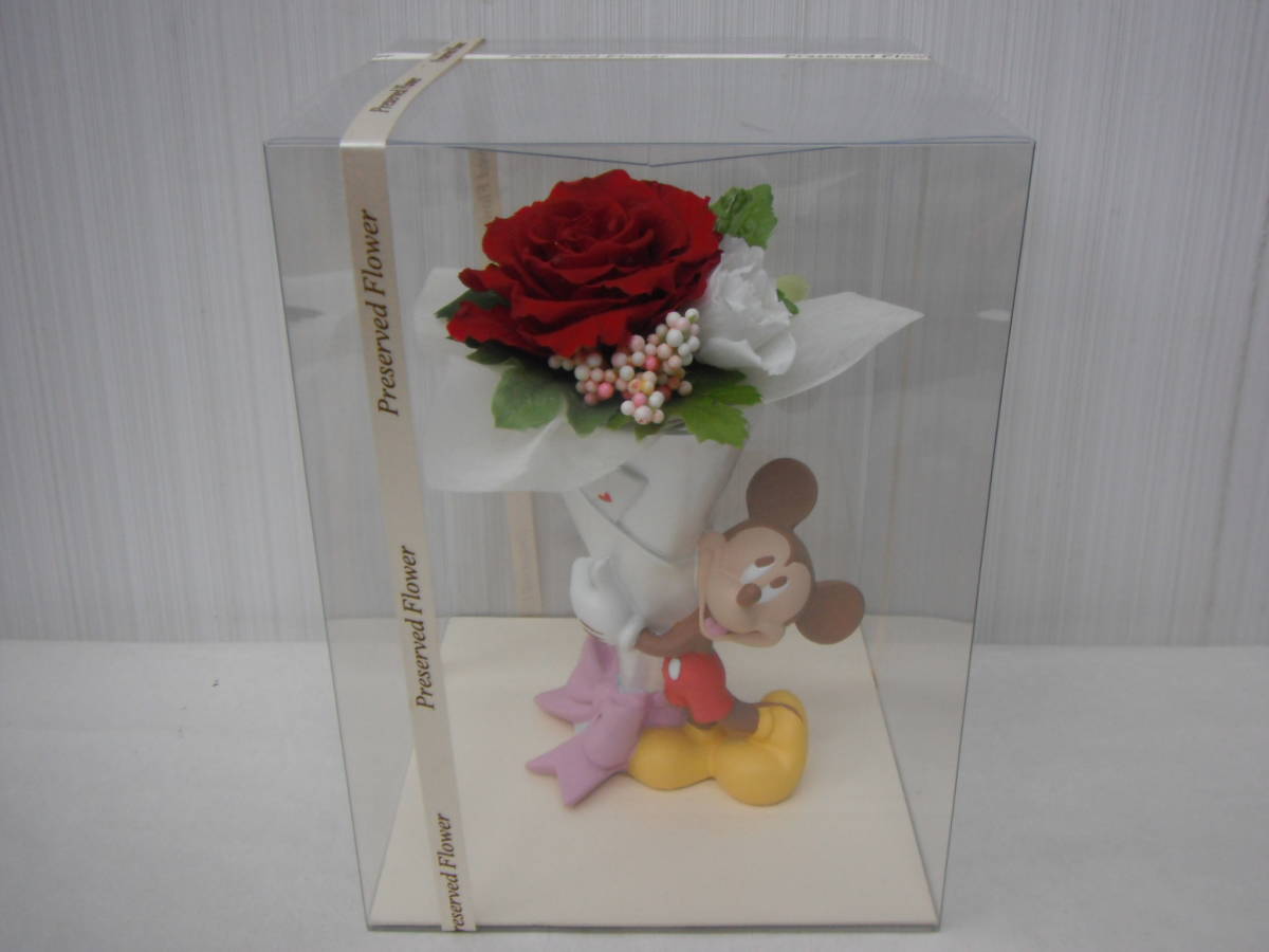  консервированный цветок Mickey, minnie совместно 3 позиций комплект rose роза подарок аранжировка цветов A