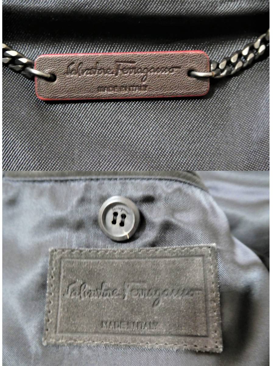 Salvatore Ferragamo サルヴァトーレフェラガモ スエード ジャケット