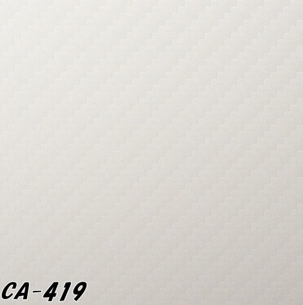 3Ｍダイノックシート CA-419 カーボン 綾織ホワイト 122cm×50m 3Mダイノックフィルム　カーボンシート_画像4