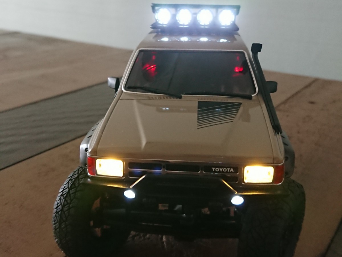 ミニッツ 4x4  4ランナー　10LED 中継コネクタ付