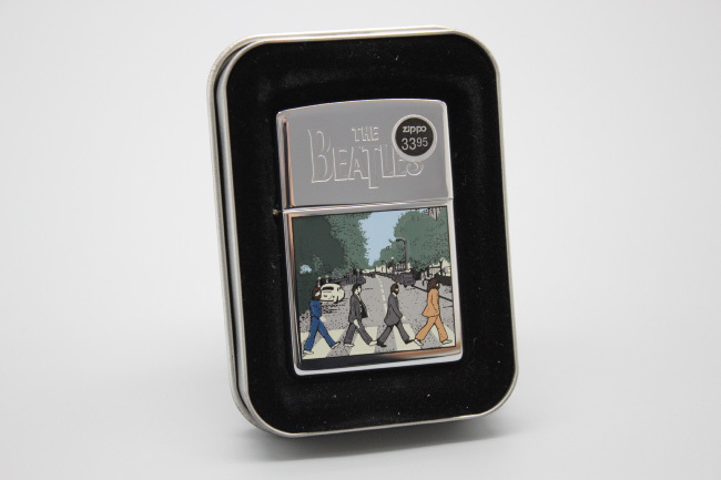 【未使用品】長期保管品 Zippo ザ・ビートルズ アビイ・ロード 250BTL 474 ABBEY ROAD A XIV BRADFORD.PA. GUARANTEE 保証書付_画像5