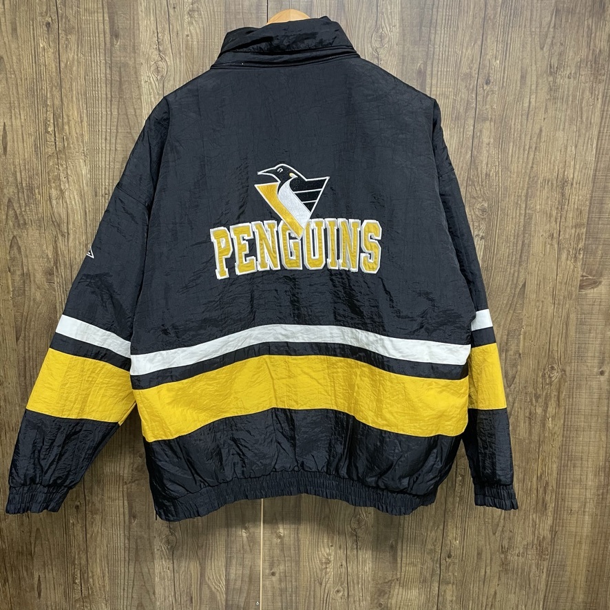 PENGUINS ペンギンズ NHL APEX 中綿ジャンパー ハーフジップ PENGUINS ペンギンズ NHL APEX 中綿ジャンパー ハーフジップ