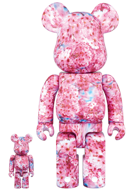 BE@RBRICK ベアブリック Mika Ninagawa 蜷川実花 桜 サクラ 100% & 400% MEDICOM TOY メディコムトイ