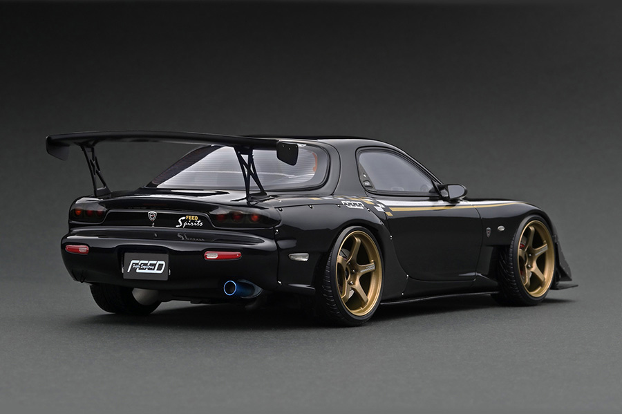 イグニッションモデル 1/18 FEED マツダ RX-7 (FD3S) ブラック/世界限定100台 _画像5