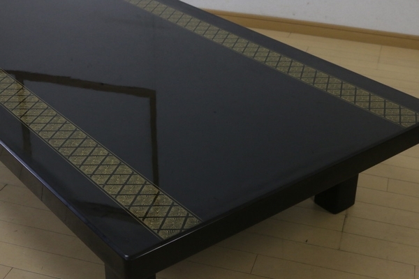 輪島塗】座卓テーブル 和室 和家具 漆器 輪島塗】座卓テーブル 和室 和家具 漆器