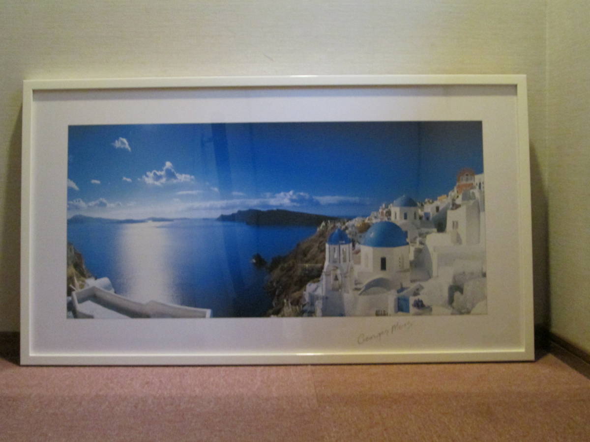 ジョルジュ・メイス 海の眺め 【フォトポスター】 ５７Ｘ１０２ｘ３ｃｍきれいです（¥10,288）