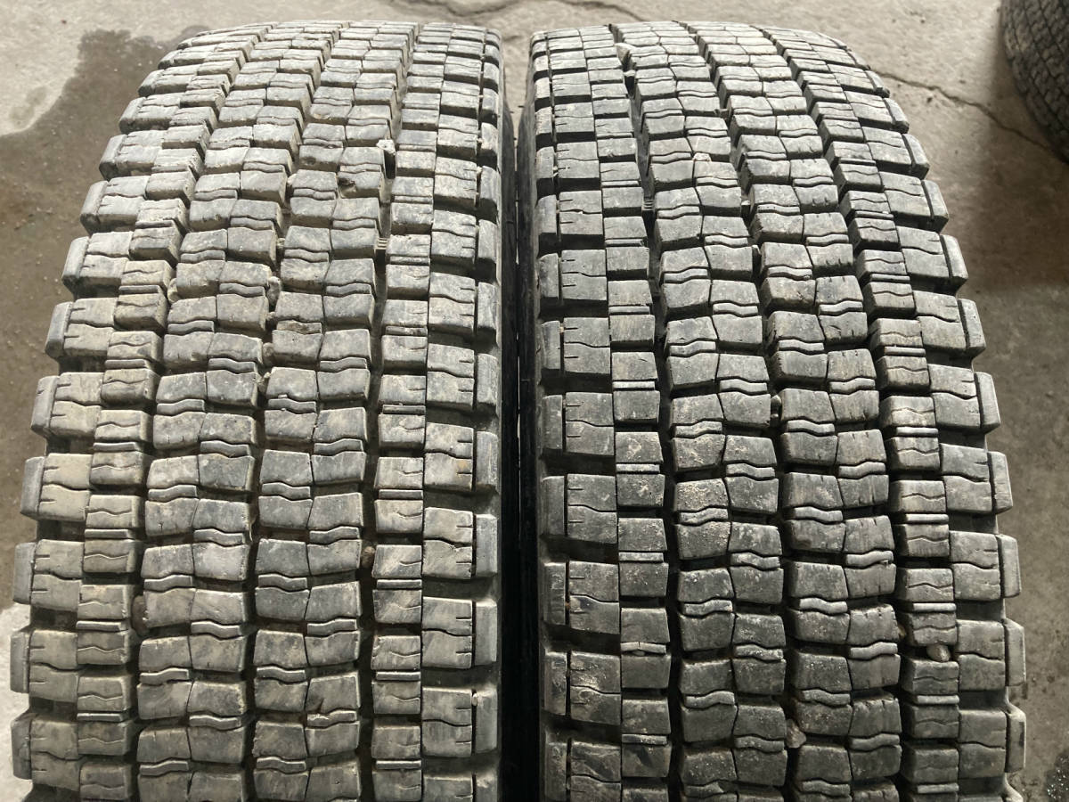 ヤフオク! - 225/80R17.5 2本 DUNLOP SP001 冬...