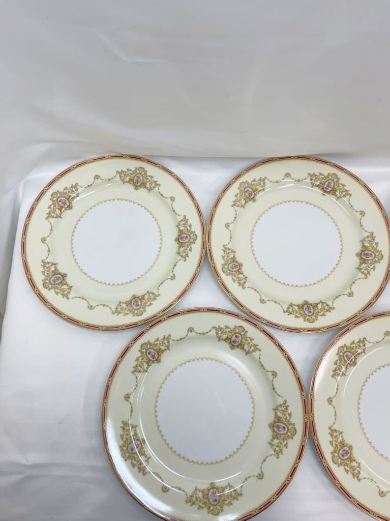 T1209 NORITAKE/オールドノリタケ 金彩 プレート 大皿 ディナー