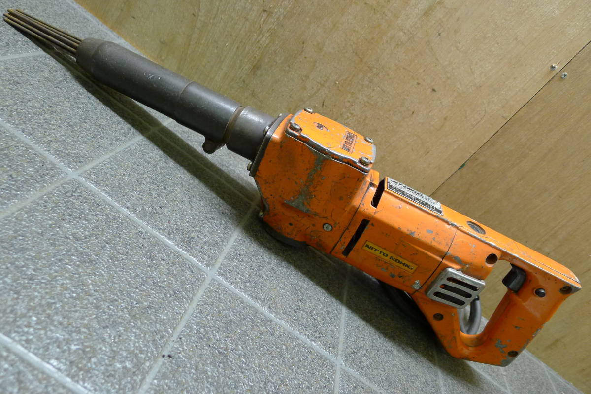 LL011 NITTO KOHKI 日東工器 JET CHISEL ジェットチゼル EJC-32 100V