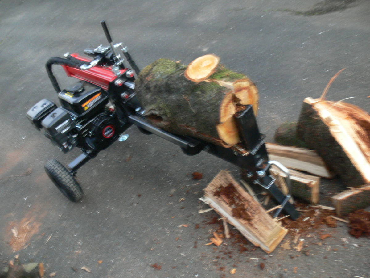  new goods width put type * high quality wood-chopping machine firewood tenth machine (* after possibility )12 ton!