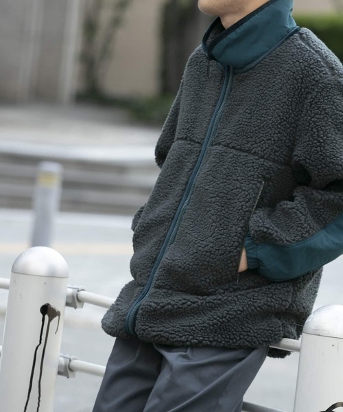  new goods regular price 4 ten thousand 6200 jpy YetiietiFARET OVER JACKET fleece over jacket L control number F346Q8481