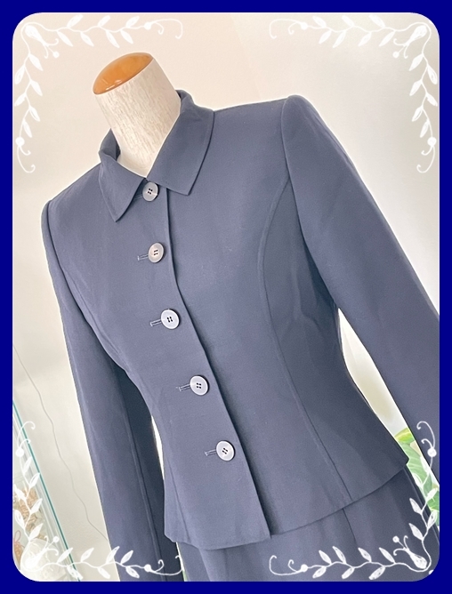 人気ブランドを 極美品 フォクシー 襟付き フリル パレロワイヤル