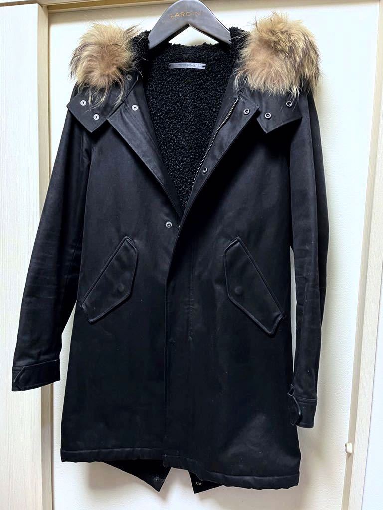 LITHIUM HOMME リチウム オム モッズコート フィンランドラクーンファー M51 riri社製M8zip_画像3