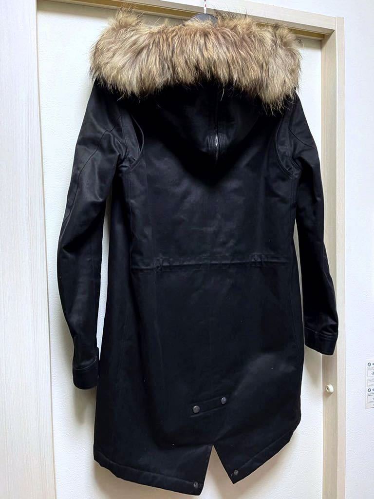 LITHIUM HOMME リチウム オム モッズコート フィンランドラクーンファー M51 riri社製M8zip_画像4