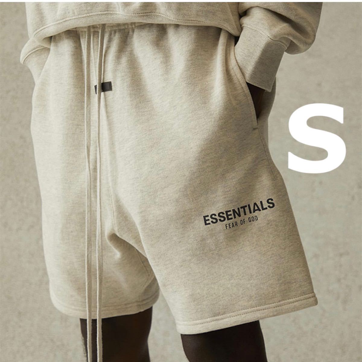 S】オートミール FOG Essentials 21FW Sweat Shorts グレー ハーフ