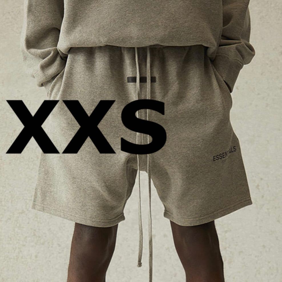 XXS】ヘザーオートミール FOG Essentials 21FW Shorts グレー ハーフ