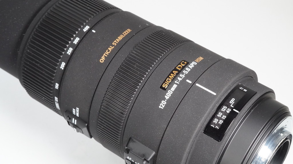 中古品 SIGMA AF 120-400mm F4.5-5.6 DG OS APO HSM ★8307 ソニー SONY ミノルタ MINOLTA_画像8