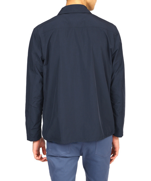 ☆新品未使用☆Paul Smith PS LOGO COACH ナイロン ジャケット☆ネイビー☆Lサイズ 肩幅47㎝ 身幅55㎝ 着丈68㎝ 袖丈62㎝☆定価39,600円_画像2